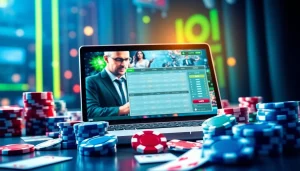 Engaging visual of güvenilir bahis siteleri capturing excitement in online betting with vibrant colors.