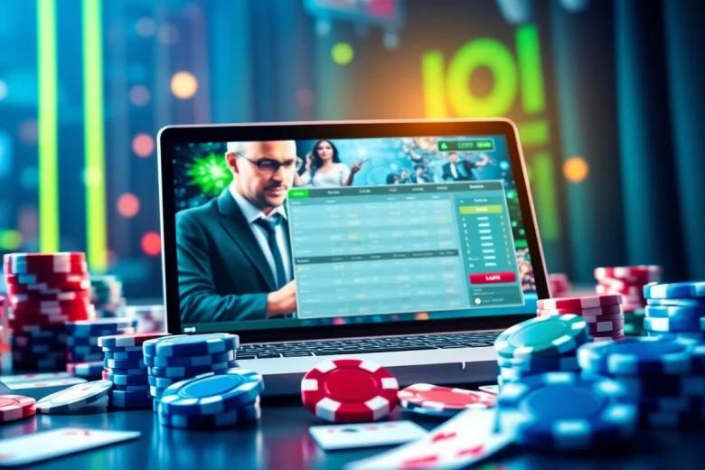 Engaging visual of güvenilir bahis siteleri capturing excitement in online betting with vibrant colors.
