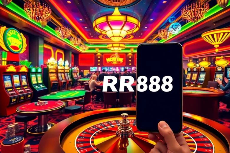 Experience the thrilling vibe of RR88 with casino tables, jackpots, and exciting gaming action.
