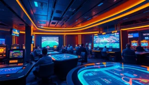 Discover the exciting gaming atmosphere of link alternatif batman138 with vibrant players and innovative betting technologies.